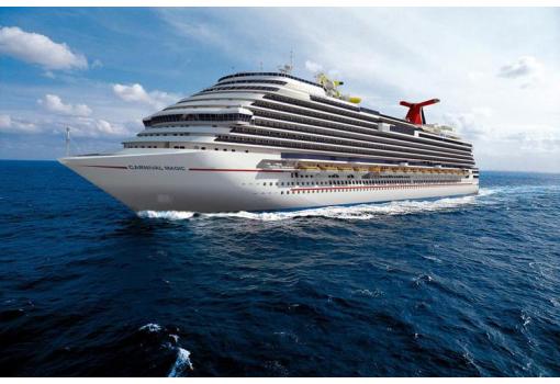 El Carnival Magic es el más moderno buque de Carnival